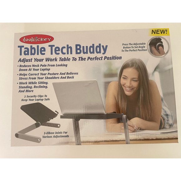 NIB- Table Tech Buddy Laptop Stand - Picture 1 of 1